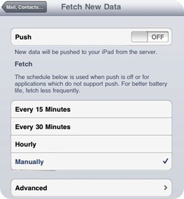 iPad-Push-Email-Settings